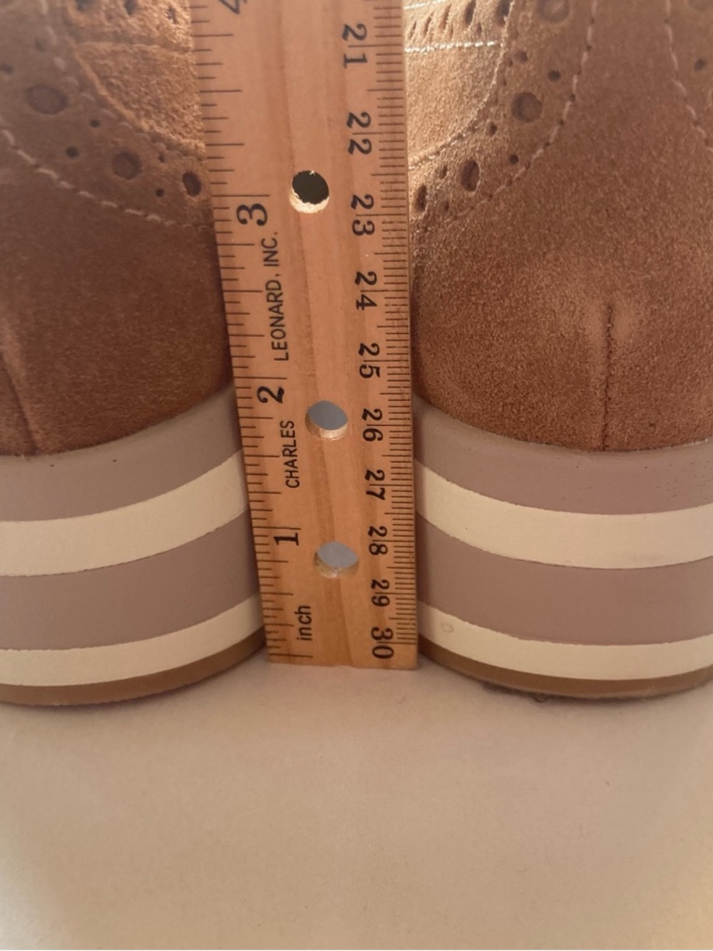 Dolce Vita Janine Platform Sneaker Women’s Size 8m color Tan - Picture 5 of 10